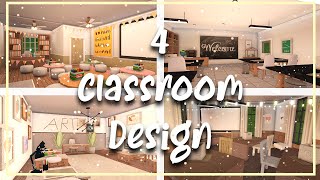 Welcome to Bloxburg | 4 Classroom Design Ideas