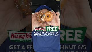 Get a FREE Krispy Kreme Donut on Friday! ?? #donuts #freefood