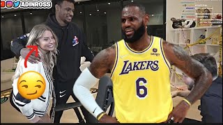 Celebrity Corina Kopf Tries To Rizz Bronny (LeBrons James Son) Net Worth