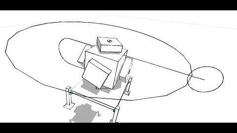 MS Physics + Sketchup Reaction wheel simulated helicopter