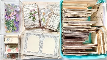 Tutorial: How I make tags and use them in junk journals