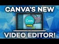 How To Use Canva Video Editor! (Canva Tutorial 2021)