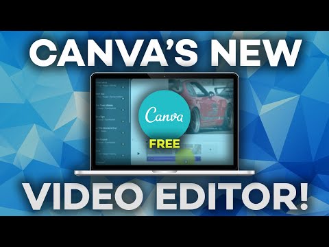 Видео: How To Use Canva Video Editor! (Canva Tutorial 2021)