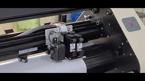 Máy In Sơ Đồ & Cắt Rập Giấy Cứng 2 trong 1 - SINAJET - Model POPJET-G Vertical Cutting Plotter
