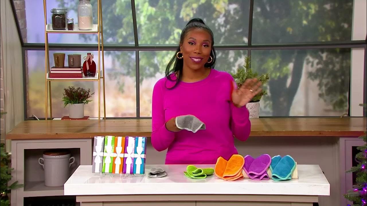 Set of 10 Loopy Towel Microfiber Cleaning Cloths by Campanelli on QVC