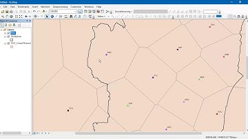 Thiessen Polygon in ArcGIS