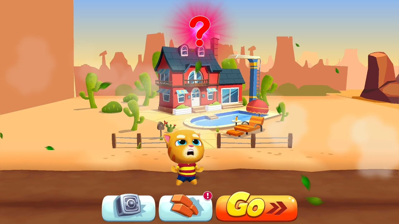 Talking Tom Gold Run Wild West Update - Ginger Boss vs Raccoon Boss Episode 3 - Android