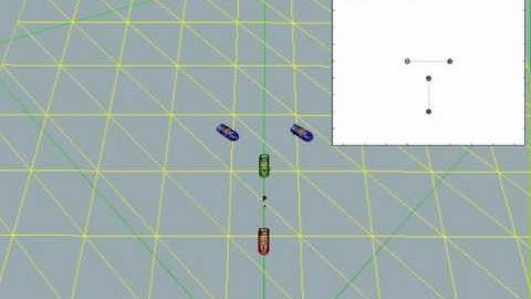 4-Robot Formation Control Matlab Simulation