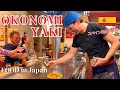 Un chef espagnol prpare dincroyables okonomiyaki au japon hiroshima okonomiyaki