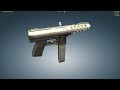 Semi-automatic pistol / Самозарядный пистолет TEC-9 - Hardcore / Хардкор #WorldofGuns