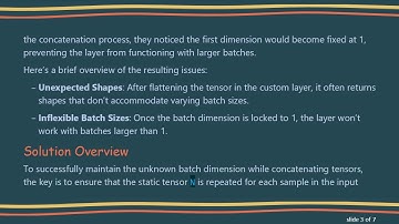 Preserving Unknown Batch Dimensions in Custom Static Tensors with TensorFlow