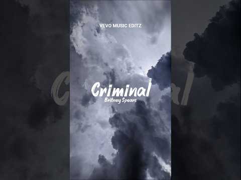 Britney Spears - Criminal (Lyrics) #lyrics #aestheic #explore #song #edit #shorts ‎⁨#viral