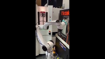 Elfin Cobot —CNC pick and place  Application