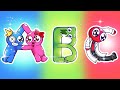 Alphabet lore a  z but transformed from rainbow friends character 2  gm animation