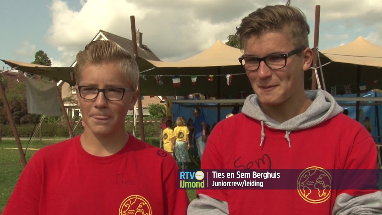 Reis om de wereld tijdens Huttenweek in Uitgeest