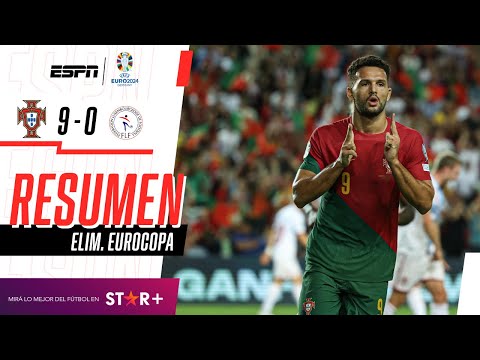 ¡SIN CR7, LOS LUSOS BRILLARON EN UNA GOLEADA HISTÓRICA! | Portugal 9-0 Luxemburgo | RESUMEN