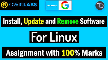 Qwiklab: Install, Update and Remove Software for Linux | Google IT Support Assignment 100% Marks