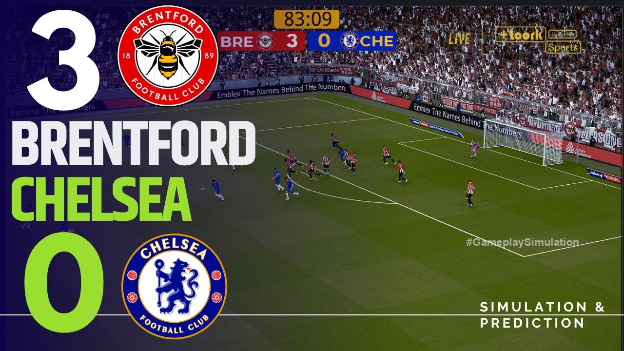 ⚽ Brentford 3-0 Chelsea [HIGHLIGHTS] Premier League 26/27 ✅ | Match Simulation/Recreation