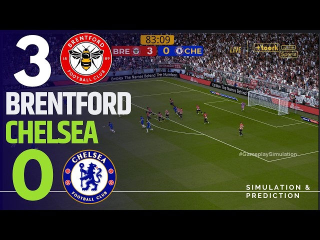 ⚽ Brentford 3-0 Chelsea [HIGHLIGHTS] Premier League 26/27 ✅ | Match Simulation/Recreation