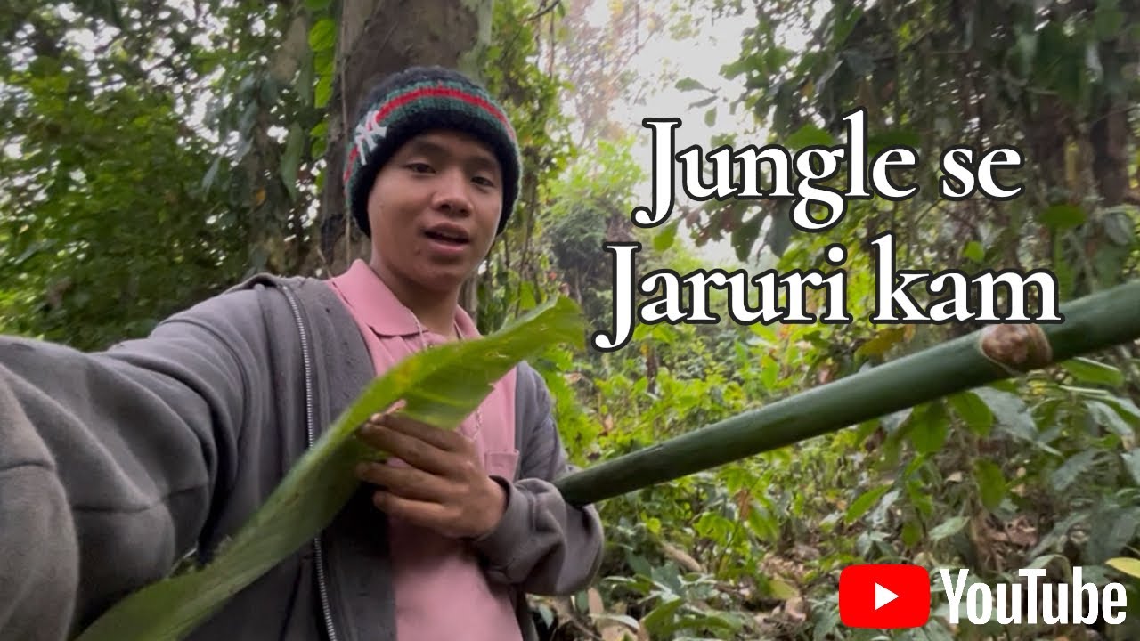 Today we went to the jungle to buy things for the puja. ✨