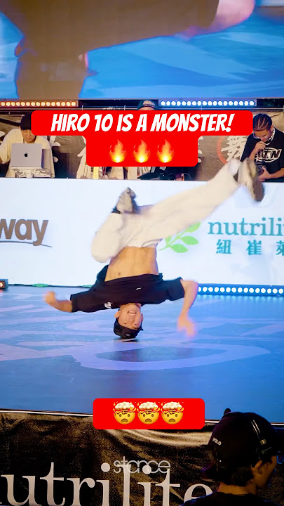 Hiro 10 headspin on beat!! 🤯🔥🤯 #breaking #breakdance #olympics #raygun