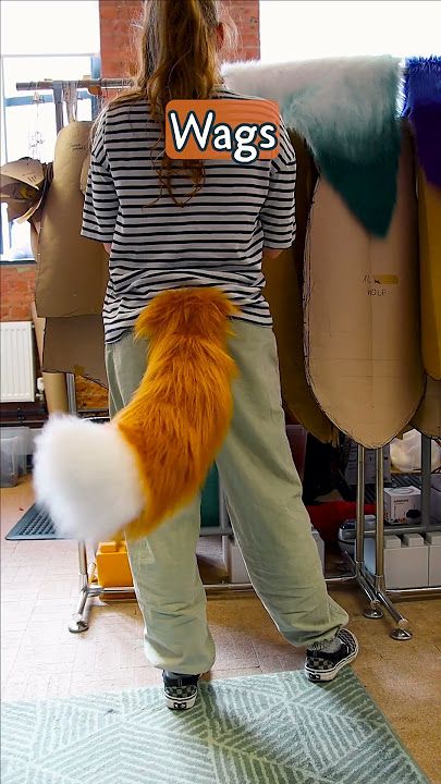 #appcontrolled moving #fox tails and ears! 🦊 And they can light up too! Perfect for your #fursona!
