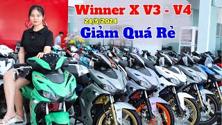 Honda Winner X 2024 - Giá Xe Winner X V3 - V4 Mới Nhất 24/5/2024