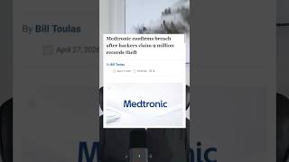 A major medical device company just confirmed security breach #tech #hacker #technews #cybersecurity