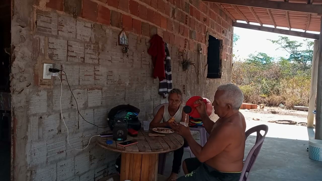 Mais um almoço no rancho
