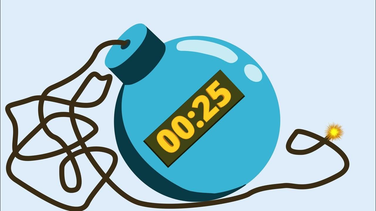 1 Minute Timer Bomb 💣 Countdown Explosion Animation 💥 8K YouTube