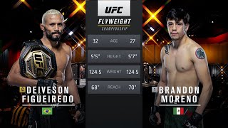 UFC 270 Free Fight  Brandon Moreno vs Deiveson Figueiredo 1