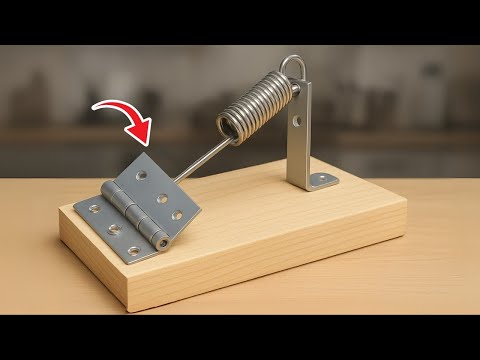 HIDDEN GOLD Put A Spring On A Hinge What Happens Will Shock You