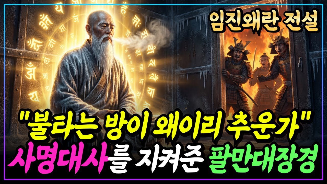 [불교이야기] 사명대사의 도술, 펄펄 끓는 철방에 갇혔는데 왜 고드름이 달렸을까?ㅣ임진왜란 전설ㅣ자면서 듣는 불교이야기ㅣ불교소설