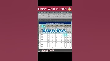 Excel shortcut keys 🤯  #excel #shorts #ytshorts
