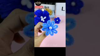 Pipe cleaners flower | Handmade chenille stems flowers shorts pipecleaners