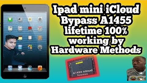 Ipad mini iCloud Bypass A1455 👌 lifetime 100% working by Hardware Methods💐#As shukla technology 💐🎂