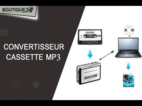 Le Convertisseur de cassettes audio mini vers mp3 