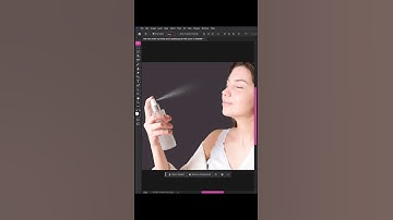 Spray effect in Photoshop! | #shorts #adobe #photoshoptutorial