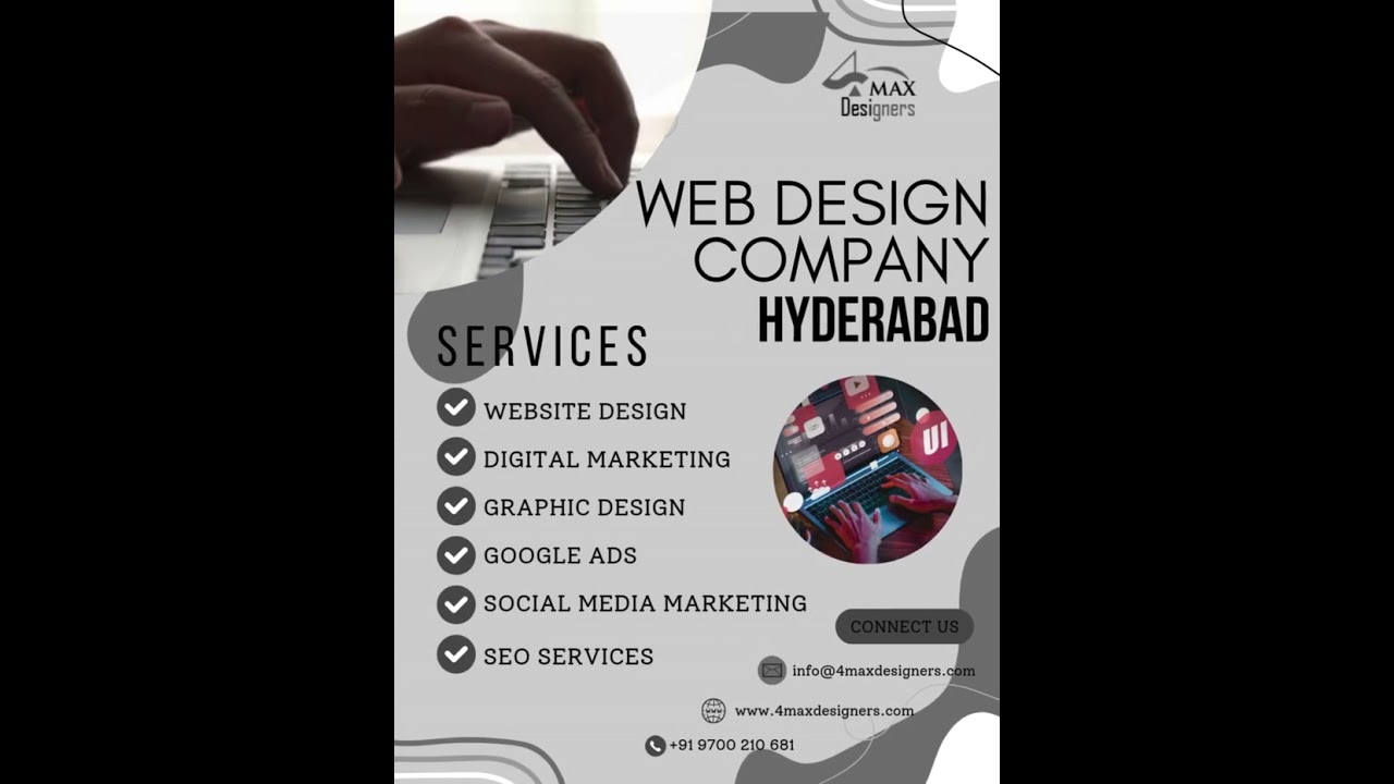 4Max Web Design Company Hyderabad |  Best Web Design Solutions #digitalmarketing #hiring #webdesign