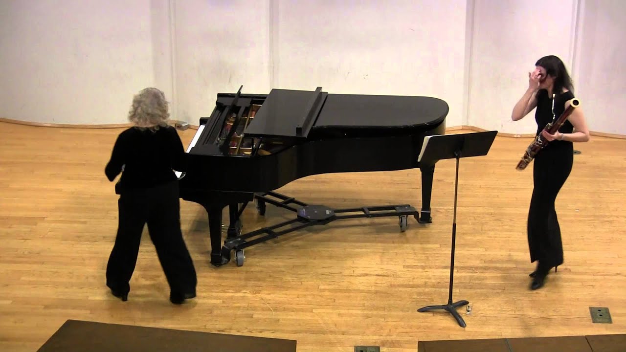 Amy Gillick, Bassoon Virginia Tech Faculty Recital, Part 2 YouTube