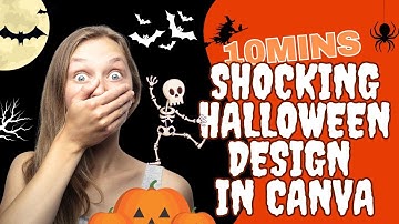 Create Spooky Halloween Greetings in Canva | Easy Trick or Treat Designs