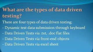 Database Testing Interview Questions and Answers for freshers and experienced– Part 1
