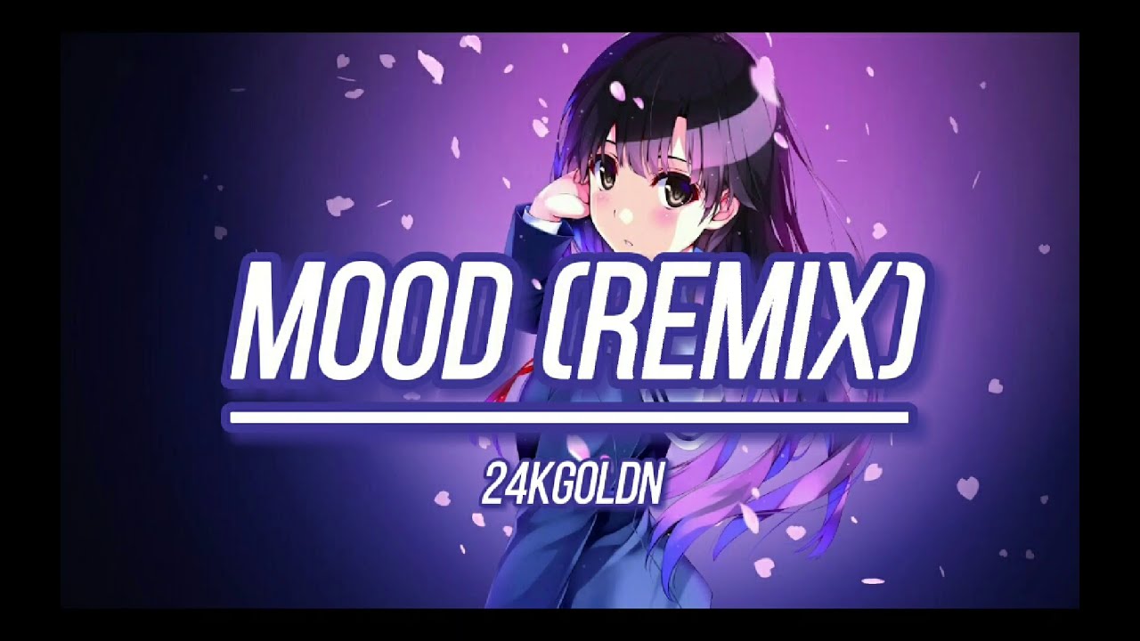 Mood Remix-24kGoldn (cute voice version) - YouTube