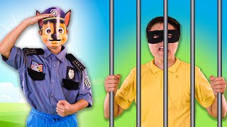 Give Me Toy Song | Police Song 👮‍♂️🚓🚨+ More Nursery Rhymes | Max & Sofi Kinderwood