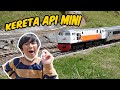 Wow mainan kereta api dengan lintasan yang besar banget  superduper ziyan