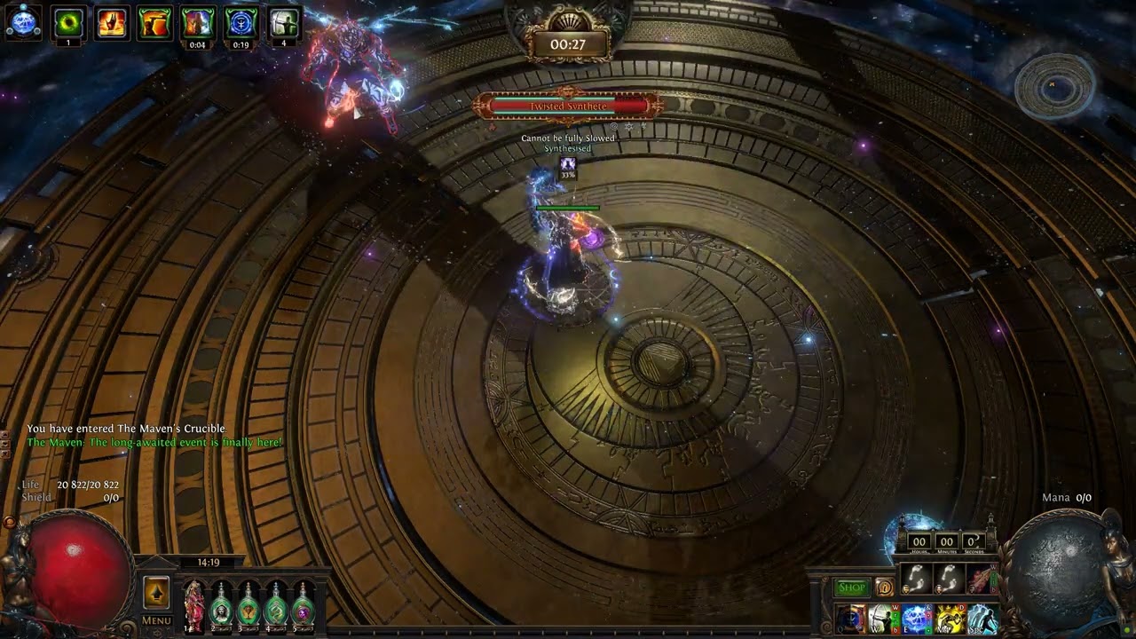 Burning Arrow of Vigour Elementalist | The Forgotten showcase