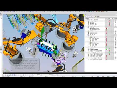 Process Simulate Commissioning Kopplung Siemens PLC