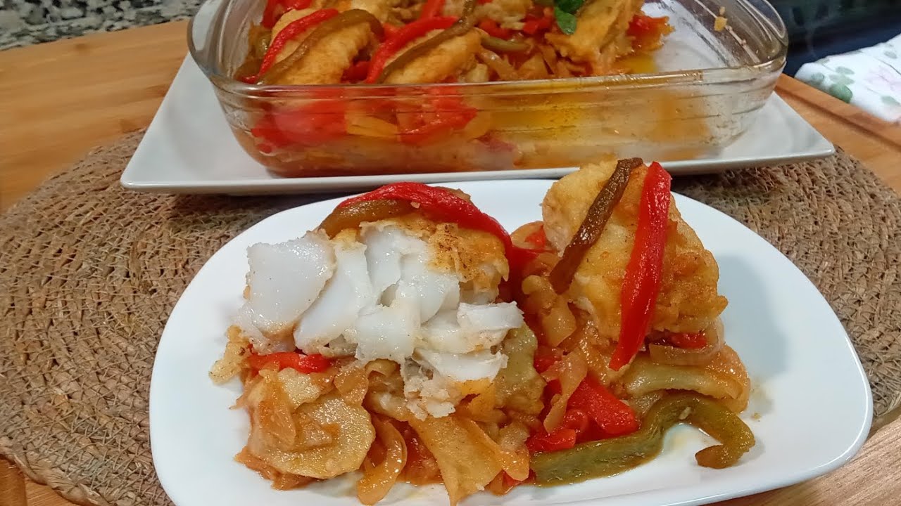 BACALAO A LA PORTUGUESA receta casera con un toque delicioso que te va a sorprender 