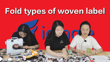 Woven labels - How many kinds of fold for woven label