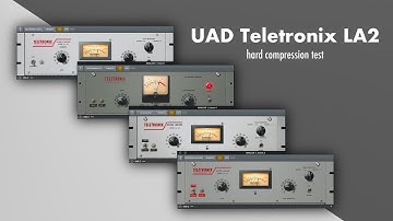Universal Audio - Teletronix LA2 version (hard compression test)